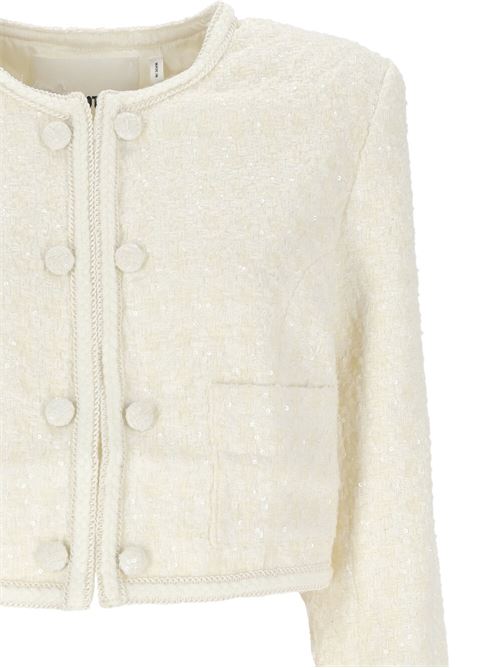 White bouclé construction for women ROTATE BIRGERCHRISTENSEN | 112168857BCR1462857